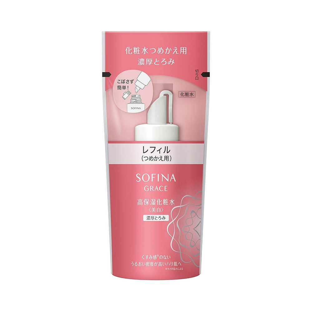 ソフィーナグレイス 高保湿化粧水 美白 濃厚とろみ つめかえ用 130ml