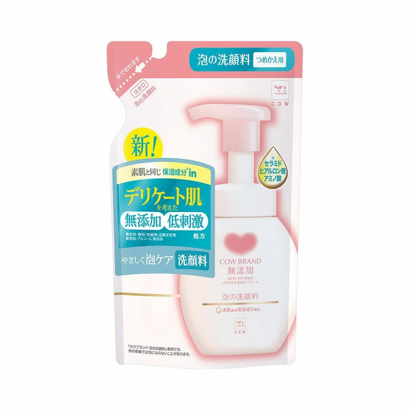 カウブランド 無添加 泡の洗顔料 つめかえ用 140ml